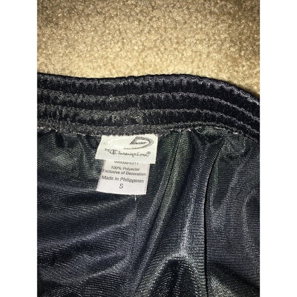 Champion Girls Black Mesh Shorts Gym Walking Running with Side Stripe Size Small - Picture 7 of 8